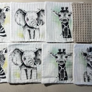 Les lingettes réutilisables